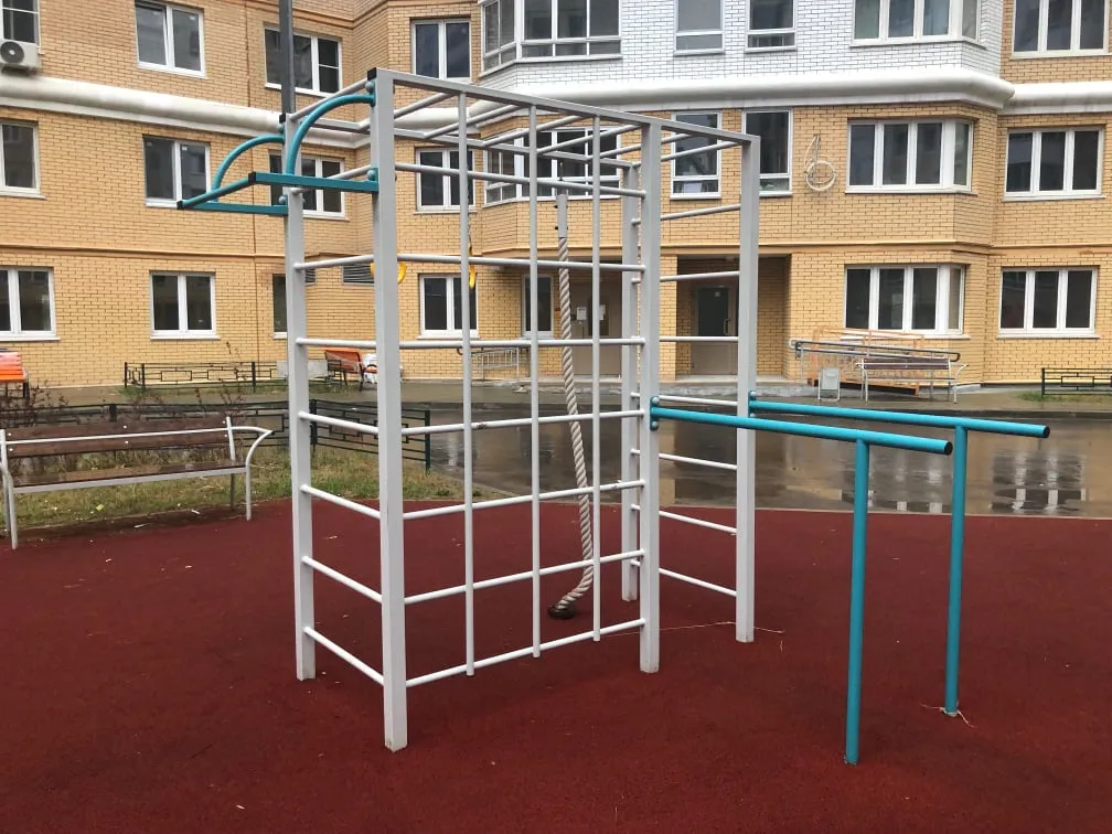 Рукохід на майданчику Calisthenics Park at 6-я Радиальная улица, Москва – фото 3 з 5