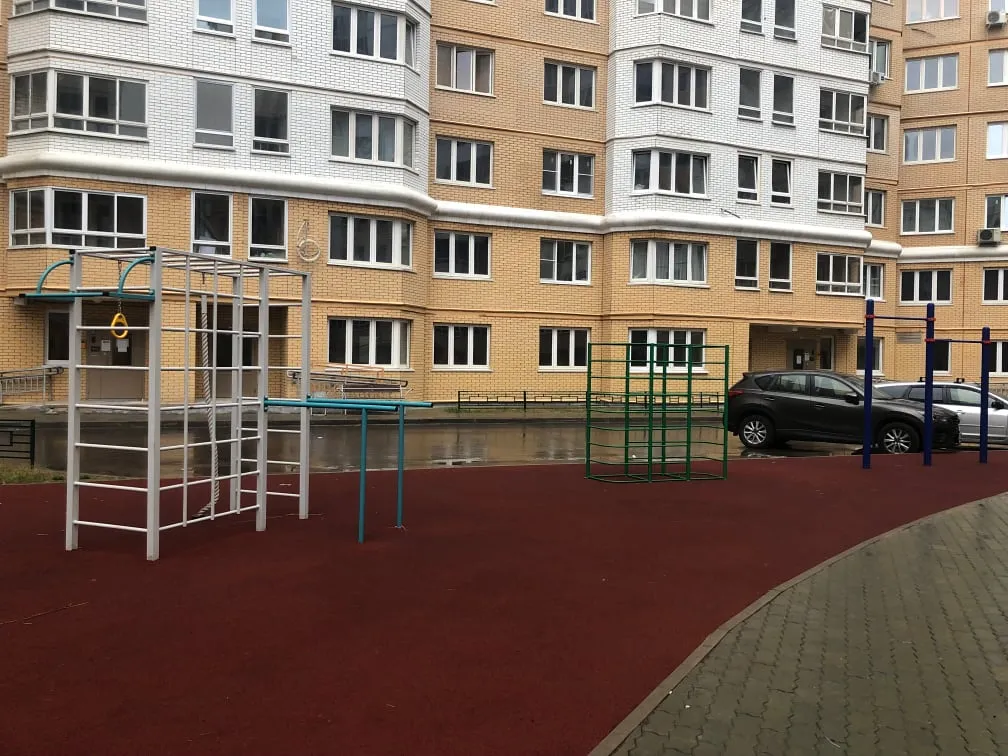 Шведська стінка на майданчику Calisthenics Park at 6-я Радиальная улица, Москва – фото 4 з 5