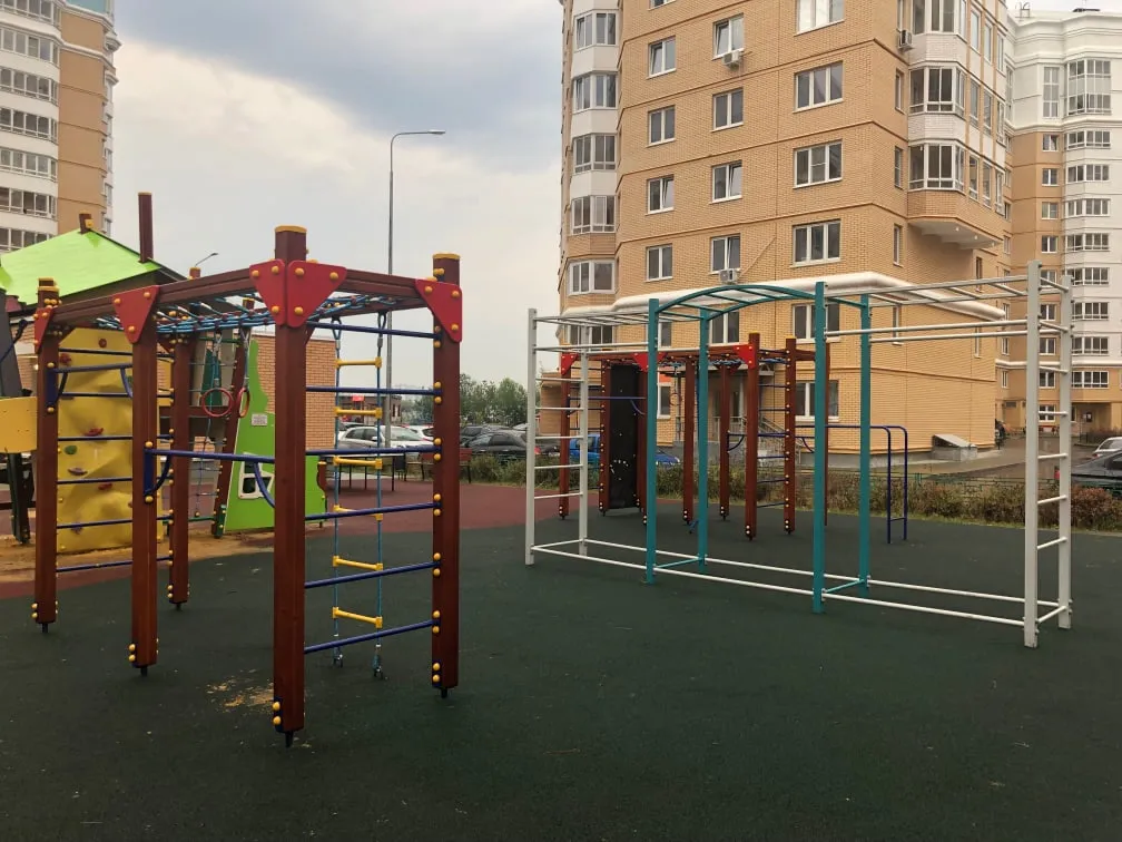 Monkey Bars at Calisthenics Park at проектируемый проезд № 6630, Москва #wp3033 – photo 3 of 4
