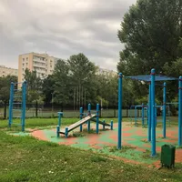 Calisthenics Park at Бирюлёвская улица, Москва - thumbnail 1