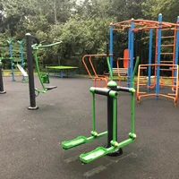 Calisthenics Park at Элеваторная улица, Москва #wp3036 - thumbnail 3