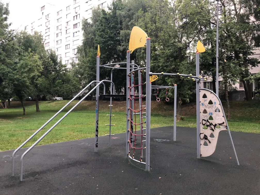 Parallel Gym Bars at Calisthenics Park at Бирюлёвская улица, Москва #wp3038 – photo 2 of 3