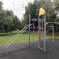 Calisthenics Park at Бирюлёвская улица, Москва #wp3038 - thumbnail 2