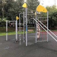 Calisthenics Park at Бирюлёвская улица, Москва #wp3038 - thumbnail 3