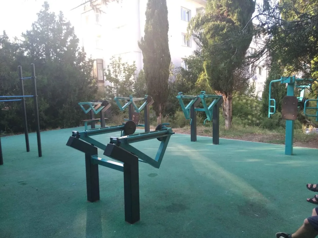 Klimmzugstange bei Calisthenics Park at улица Адмирала Юмашева, Севастополь #wp3039 – Foto 1 von 1
