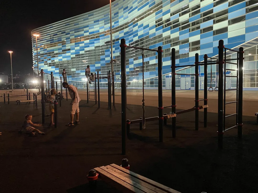 Barra de Dominadas en Calisthenics Park at Триумфальный проезд, городской округ Сириус – foto 1 de 4