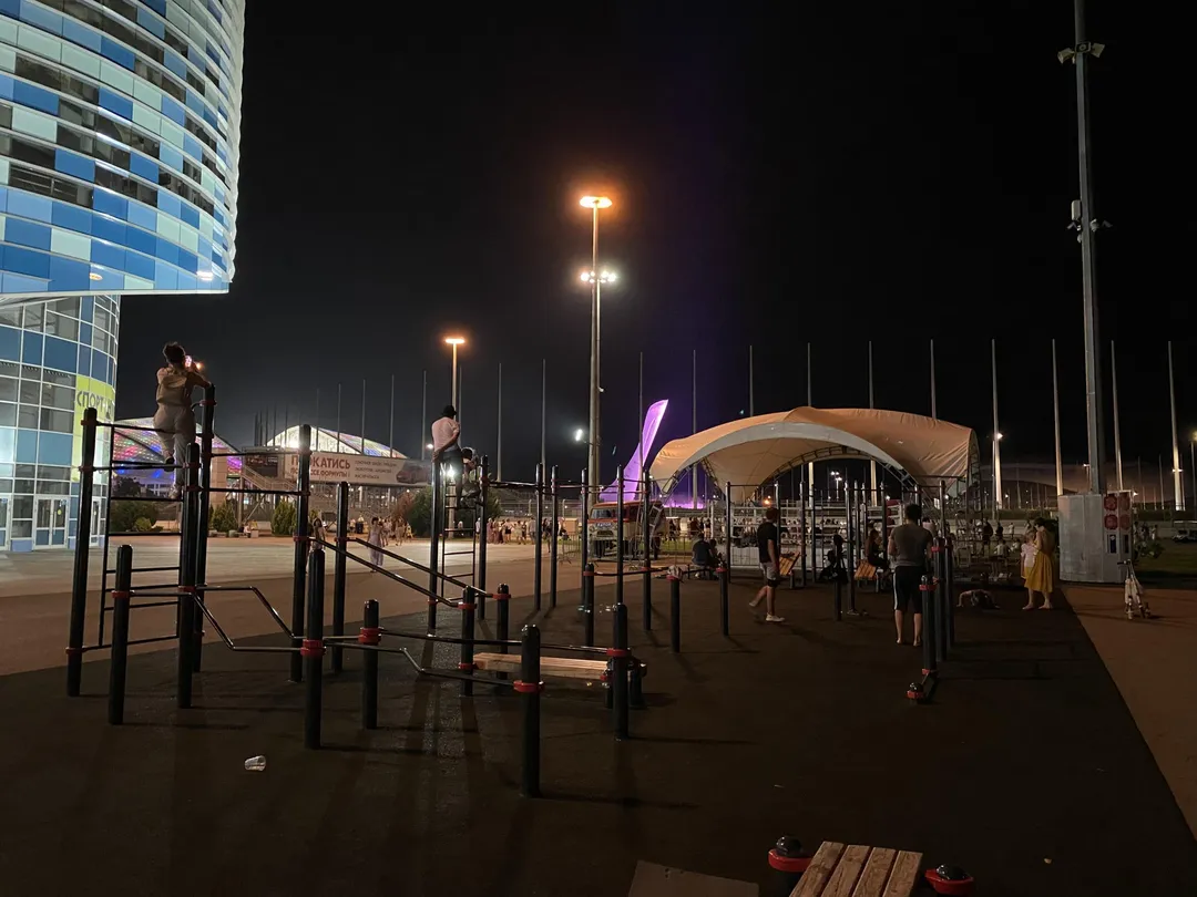Barras Paralelas en Calisthenics Park at Триумфальный проезд, городской округ Сириус – foto 3 de 4