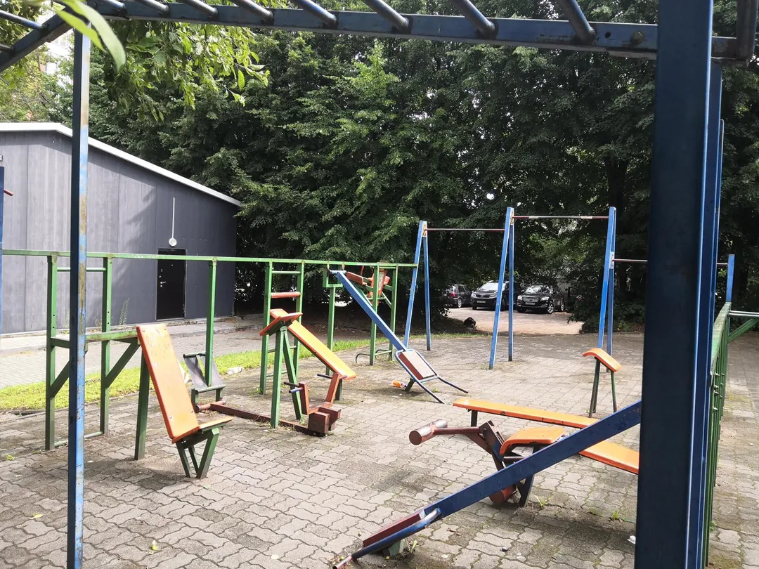 Sbarra per trazioni presso Calisthenics Park at Пригородная улица, Светлогорск – foto 1 di 1