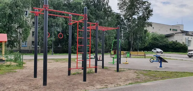 Calisthenics Park at Сталинградская аллея, Ангарск