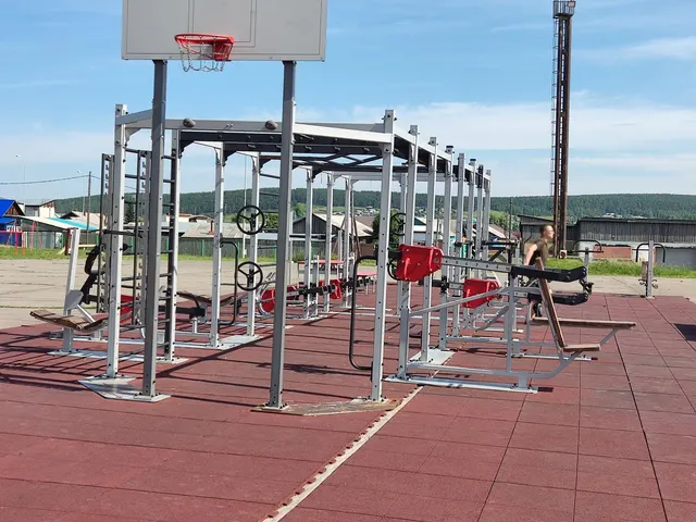 Calisthenics Park at Стадион Урожай, Залари