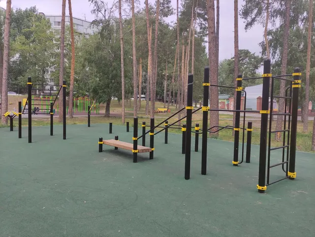 Calisthenics Park at улица Космодемьянской, городской округ Тольятти