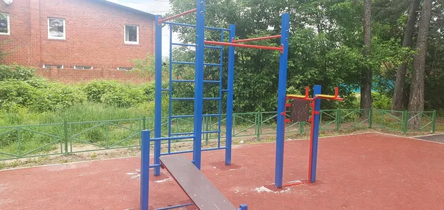 Outdoor Gym in микрорайон Байкальск, Ангарск