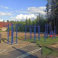 Calisthenics Park at Лыжная база Динамо, Сыктывкар - thumbnail 3