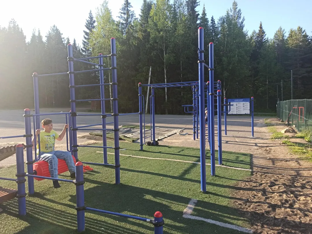 Турник на площадке Calisthenics Park at Лыжная база Динамо, Сыктывкар – фото 1 из 4