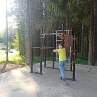 Calisthenics Park at Лесопарковая улица, Сыктывкар - thumbnail 2