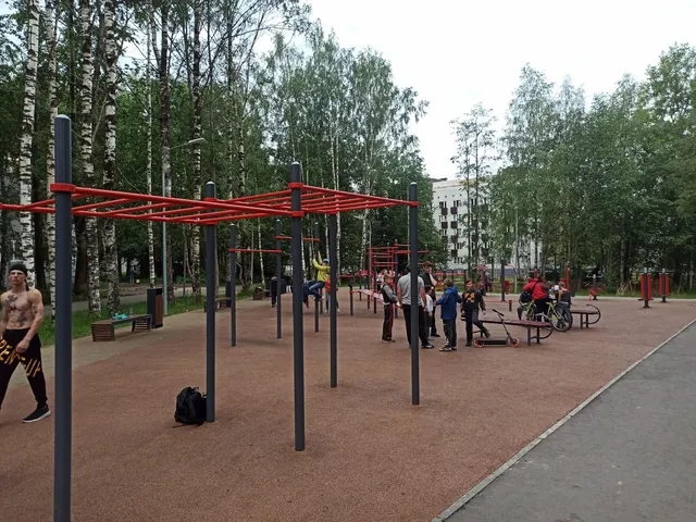 Calisthenics Park at Парковая улица, Сыктывкар