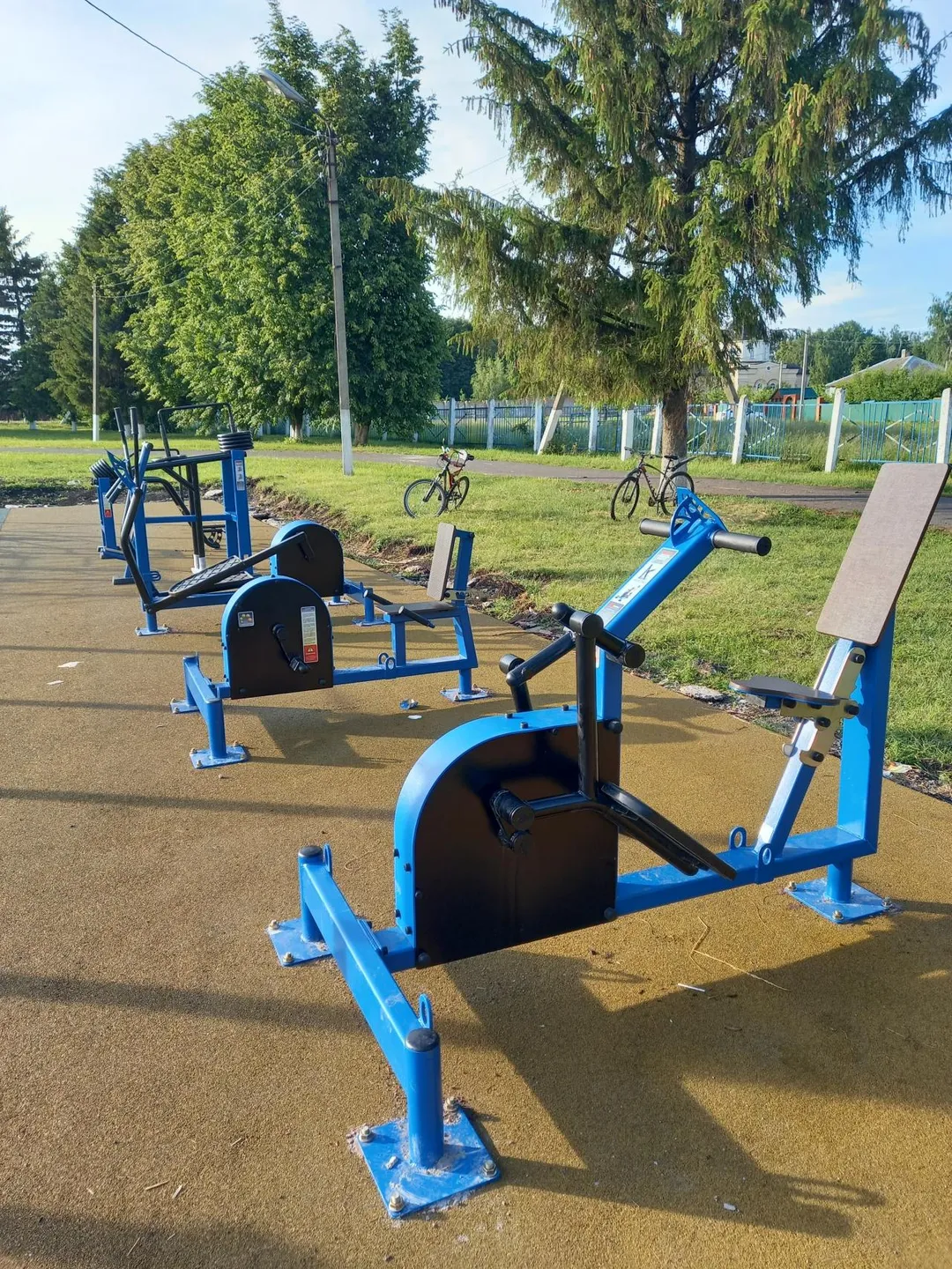 Spalier la Calisthenics Park at Первомайская улица, Горшечное – fotografia 4 din 4