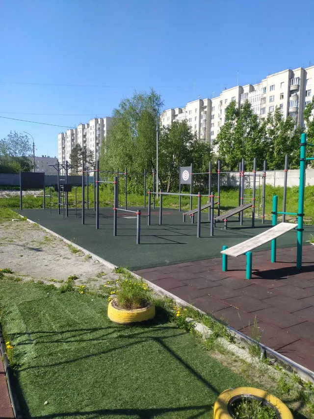 Calisthenics Park at Дворец спорта, Кандалакша