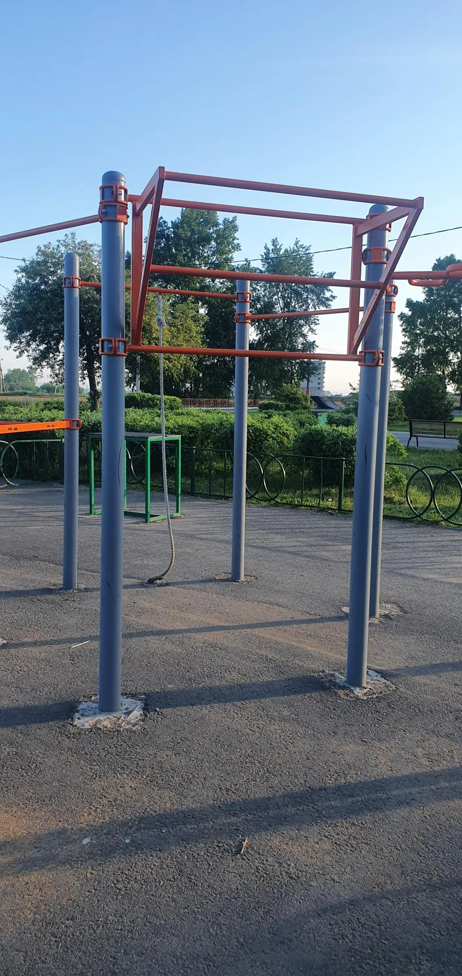 Kletterseil bei Calisthenics Park at Партизанская улица, Тайшет – Foto 6 von 8