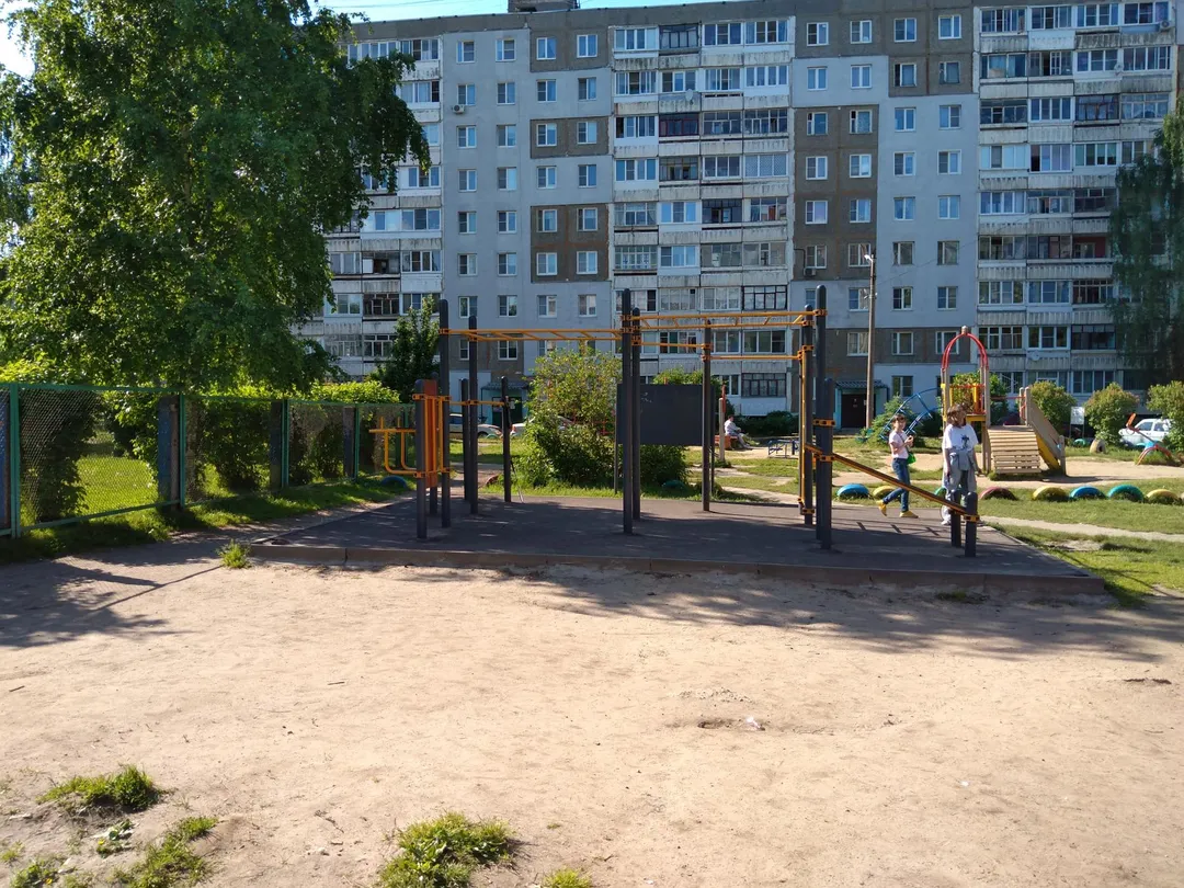 Pull Up Bar at Calisthenics Park at улица Бабича, Ярославль – photo 1 of 6
