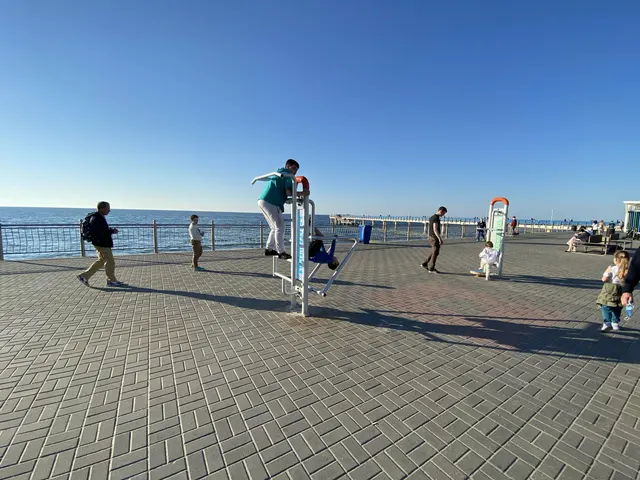 Calisthenics Park at Променад, Зеленоградск