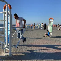 Calisthenics Park at Променад, Зеленоградск - thumbnail 2