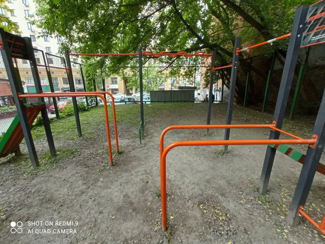 Рукоход на площадке Calisthenics Park at Дмитрівська вулиця, Київ – фото 4 из 4