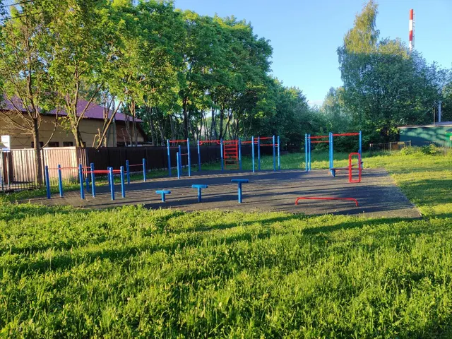 Calisthenics Park at Школьная улица, Отрадное