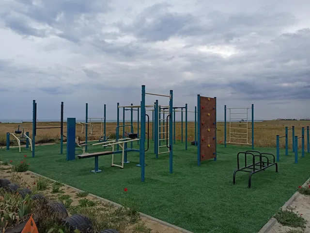 Calisthenics Park at Прибрежная улица, Николаевское сельское поселение