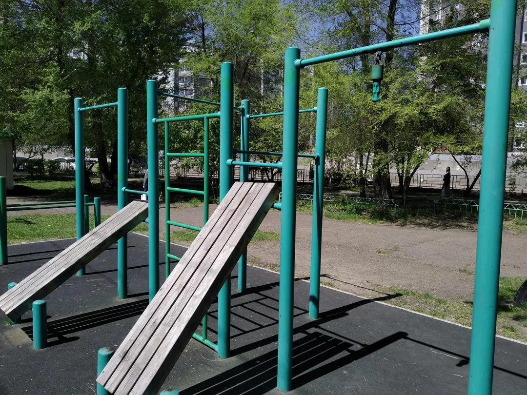 Рукохід на майданчику Calisthenics Park at улица Воронова, Красноярск – фото 3 з 5