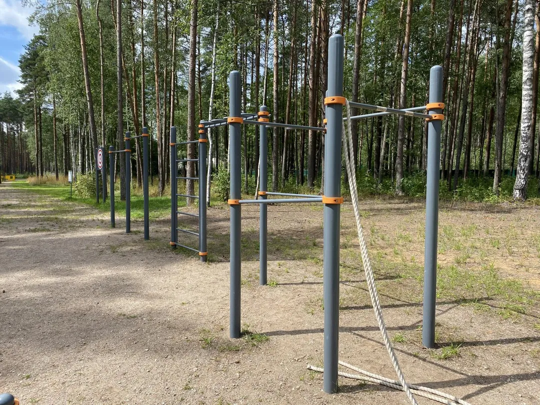 Bară de flotări la Outdoor Gym #wp3193 in Тямшанская волость – fotografia 2 din 4