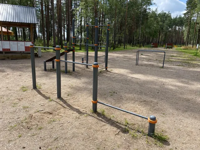 Outdoor Gym #wp3193 in Тямшанская волость