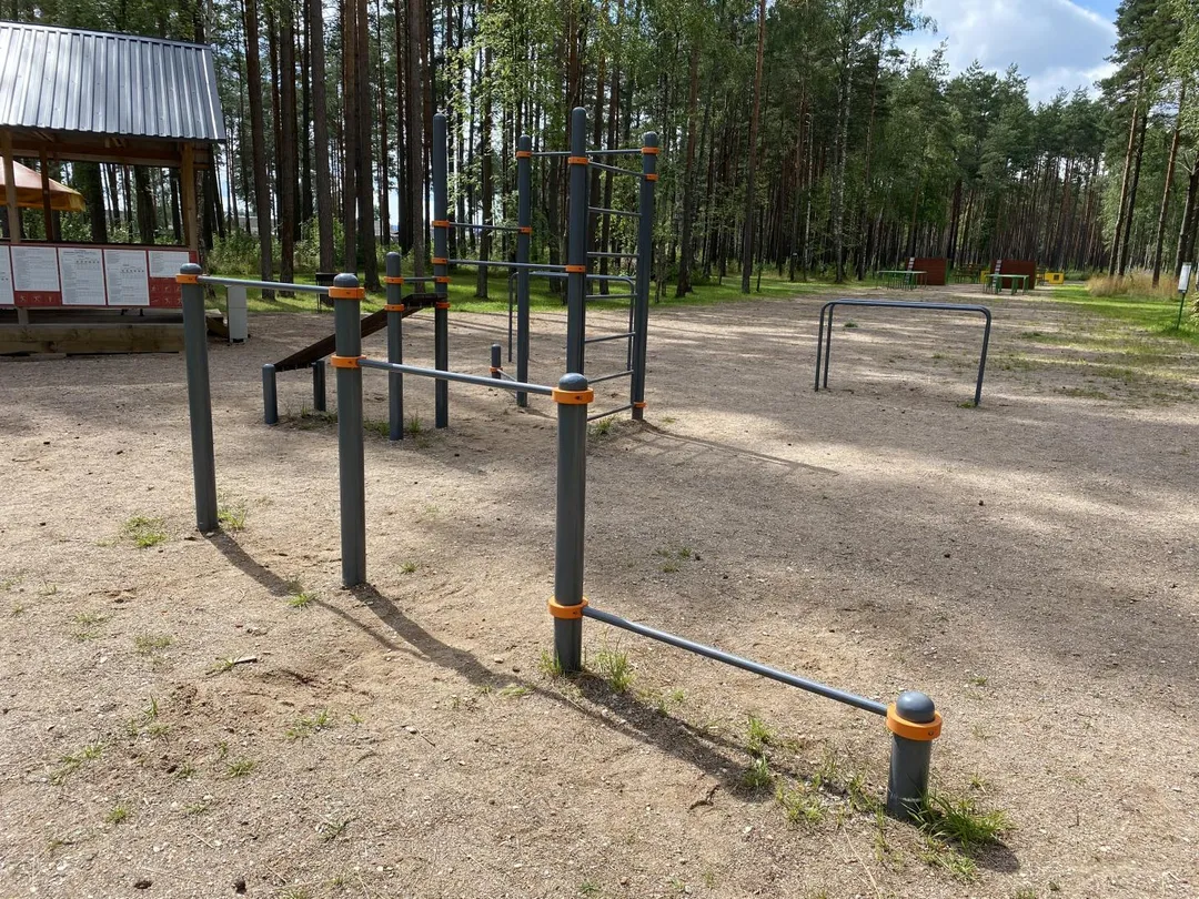 Bară de tracțiuni la Outdoor Gym #wp3193 in Тямшанская волость – fotografia 1 din 4