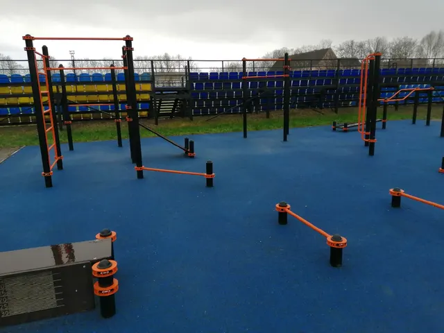 Calisthenics Park at Красноармейская улица, Гусев