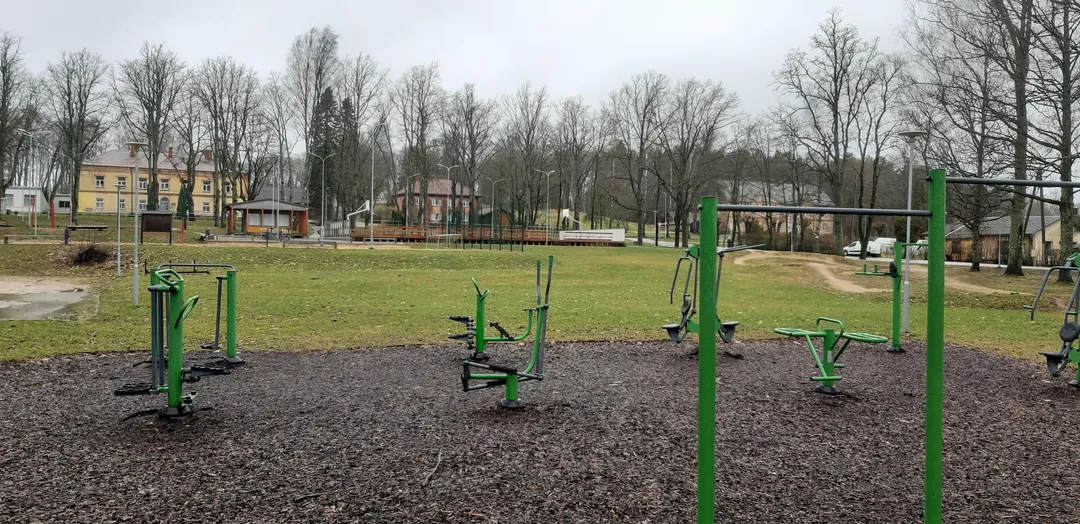 Wall Bars at Calisthenics Park at Izmēģinātāju iela, Priekuļu pagasts – photo 2 of 3