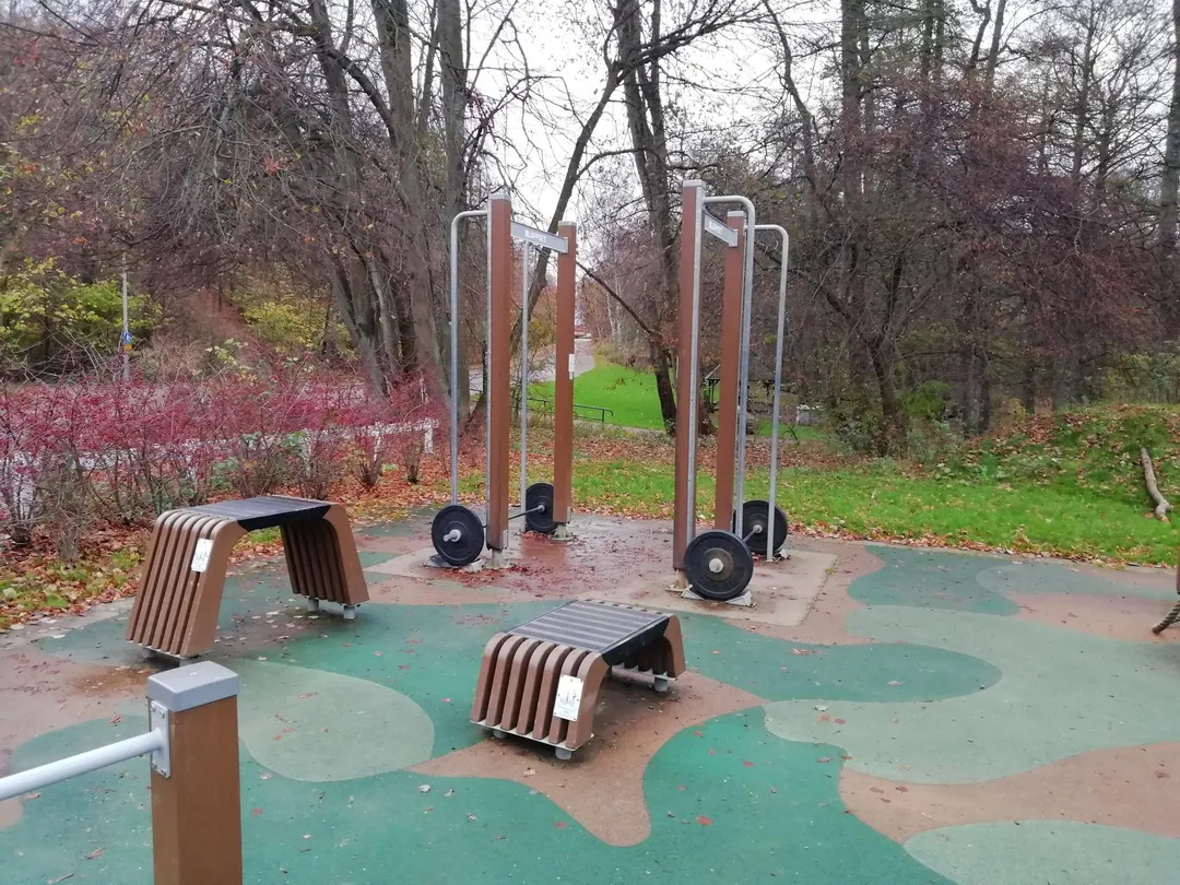 Бруси на майданчику Calisthenics Park at Jordbogatan, Helsingborg – фото 2 з 5