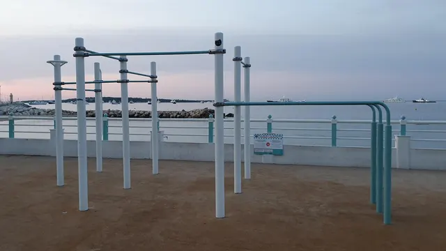 Calisthenics Park at Boulevard Jean Hibert, Cannes