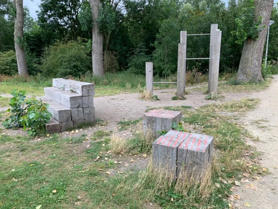 Платформа для прыжков на площадке Calisthenics Park at Koenenkade, Amsterdam – фото 2 из 2