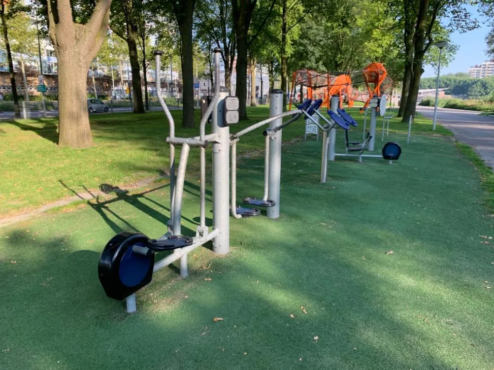 Parallel Gym Bars at Calisthenics Park at Meer en Vaart, Amsterdam – photo 1 of 4