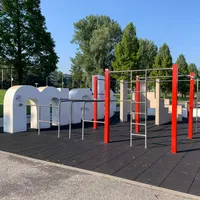 Calisthenics Park at Cornelis Lelylaan, Amsterdam - thumbnail 2