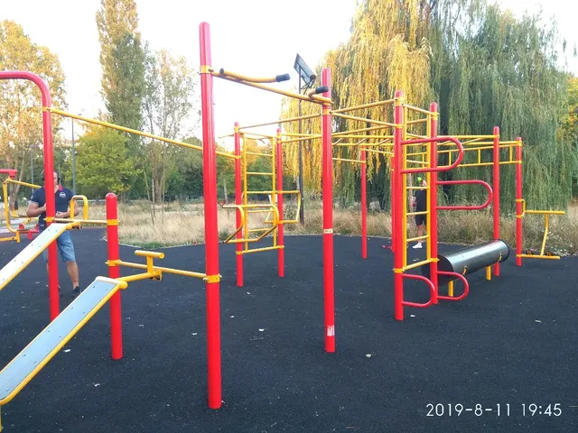 Calisthenics Park at Aleje Jerozolimskie, Warszawa