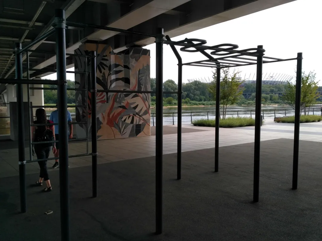 Barres parallèles à Calisthenics Park at Wybrzeże Szczecińskie, Warszawa – photo 3 sur 6