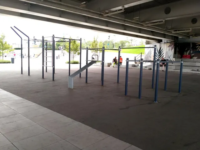 Calisthenics Park at Wybrzeże Szczecińskie, Warszawa