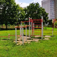Calisthenics Park at вуліца Някрасава, Мінск - thumbnail 2