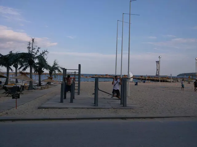 Calisthenics Park at Крайбрежна алея, Варна