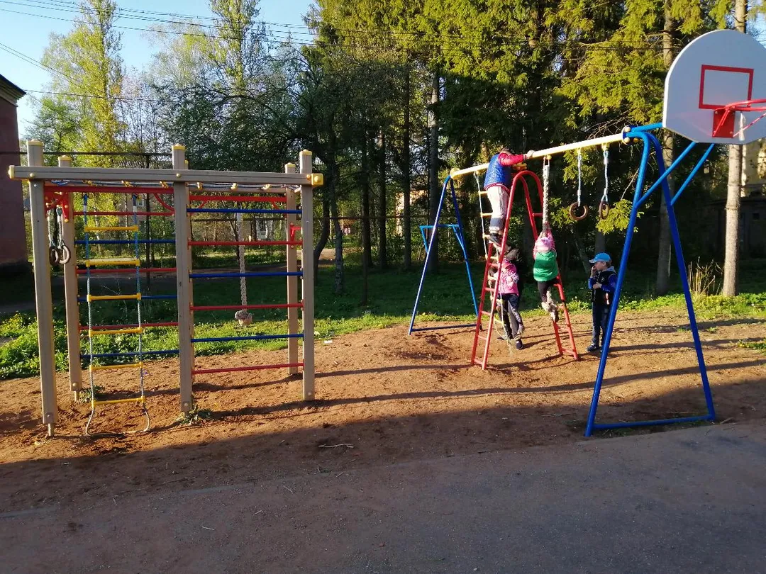 Monkey bar presso Calisthenics Park at Пионерская улица, Дно – foto 2 di 3