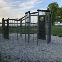 Calisthenics Park at Dorfstraße, Senftenberg - Zły Komorow - thumbnail 3