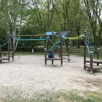 Calisthenics Park at Liegestütz- und Klimmzugstation, Senftenberg - Zły Komorow - thumbnail 2