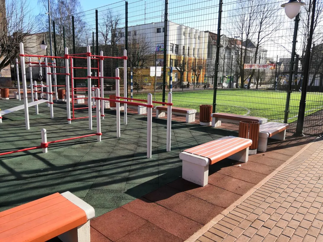 Spalliera presso Calisthenics Park at улица Тельмана, Черняховск – foto 4 di 6