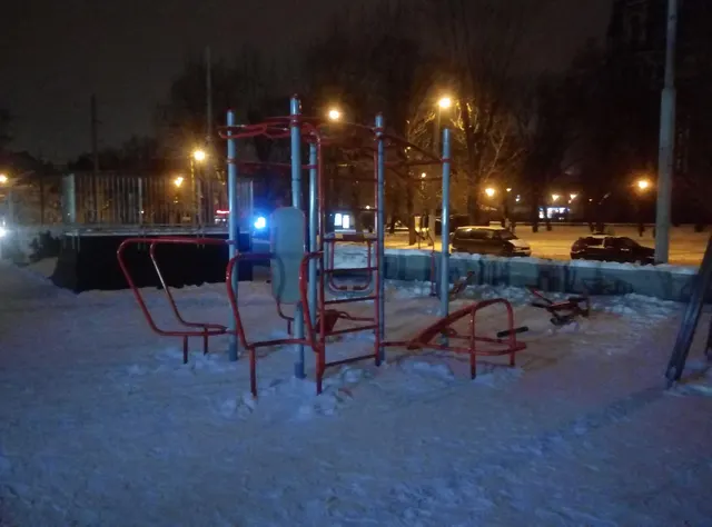 Calisthenics Park at площа Марка Кропивницького, Львів